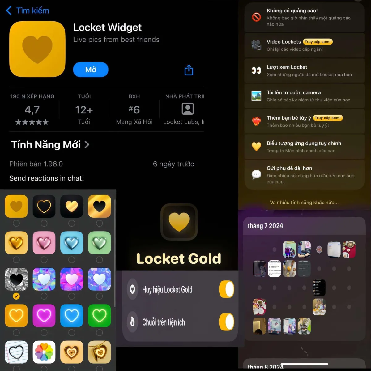 LOCKET GOLD ADR VÀ IOS